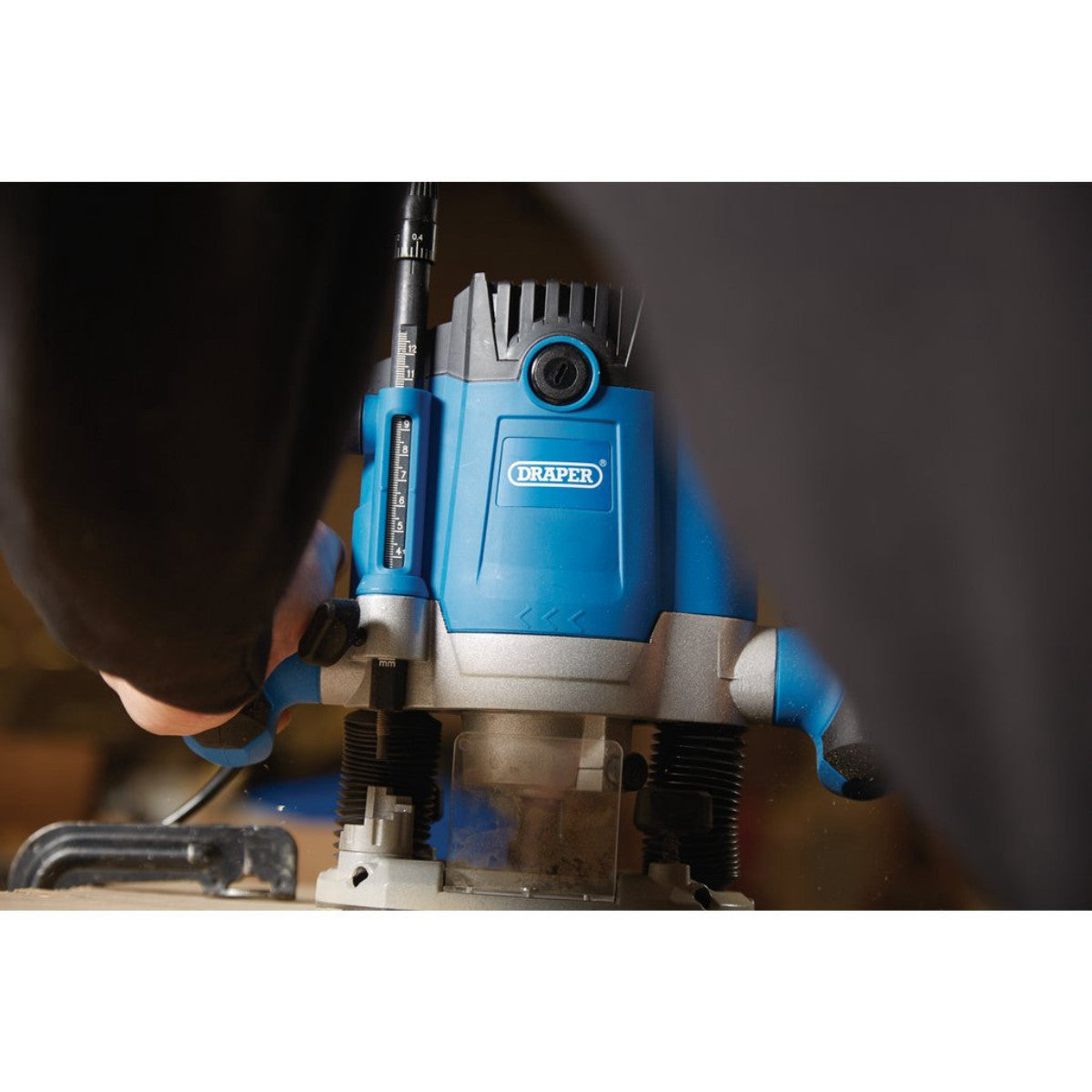 Draper 230V Variable Speed Router, 1/2", 1800W 02520