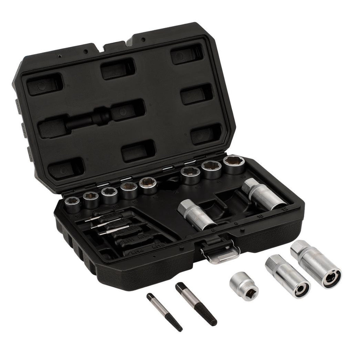 Draper Nut Bolt Stud and Screw Extactor Set (18 Piece) 31812