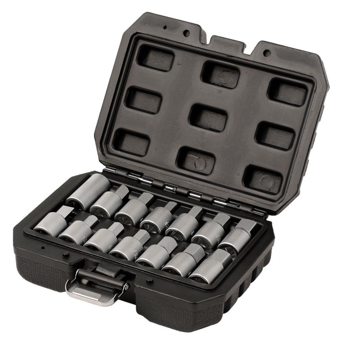 Draper Drain Plug Key Set, 3/8" Sq. Dr. (14 Piece) 31816
