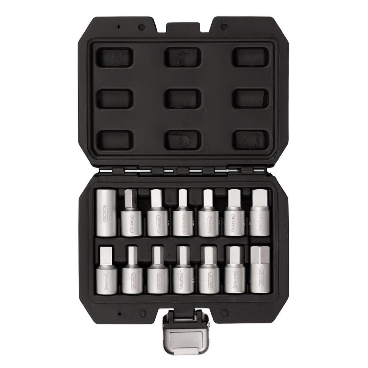 Draper Drain Plug Key Set, 3/8" Sq. Dr. (14 Piece) 31816