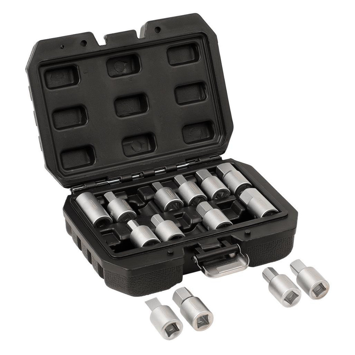 Draper Drain Plug Key Set, 3/8" Sq. Dr. (14 Piece) 31816