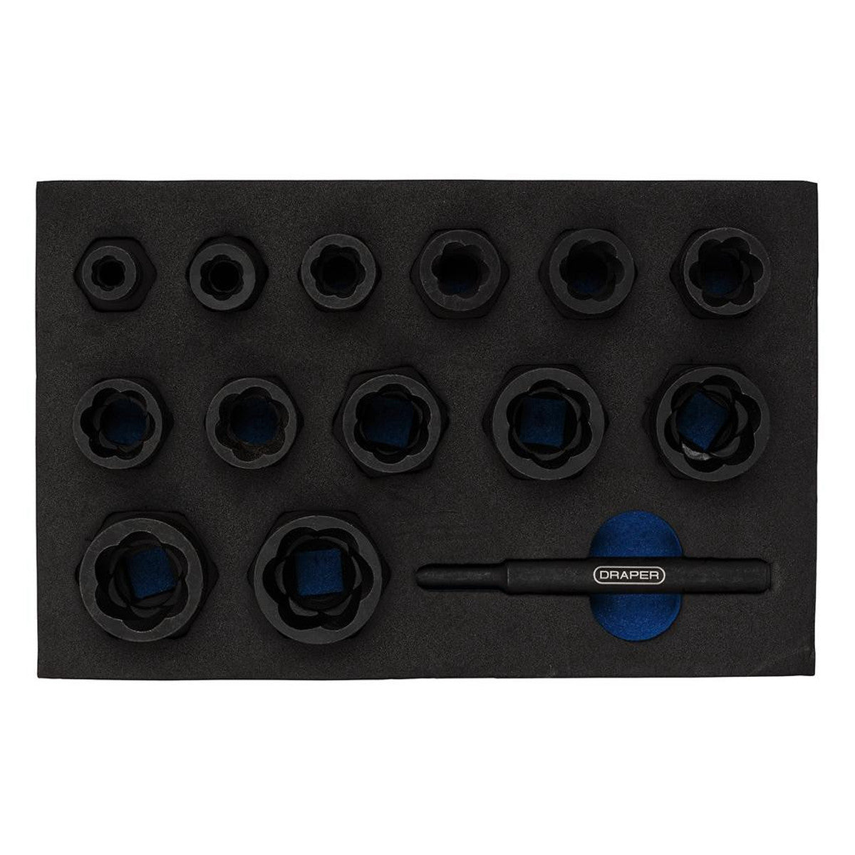 Draper Impact Nut and Bolt Remover Set (14 Piece) 31802