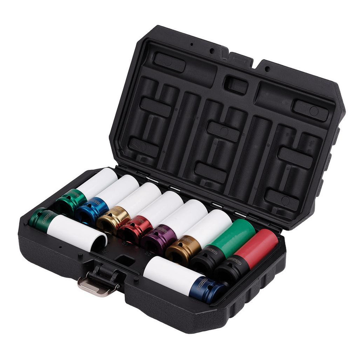 Draper Alloy Wheel Nut Socket Set, 1/2" Sq. Dr. (10 Piece) 31807
