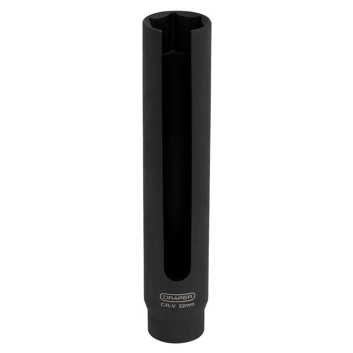Draper Extra Long Oxygen Sensor Socket, 1/2" Sq. Dr. 22mm 31818