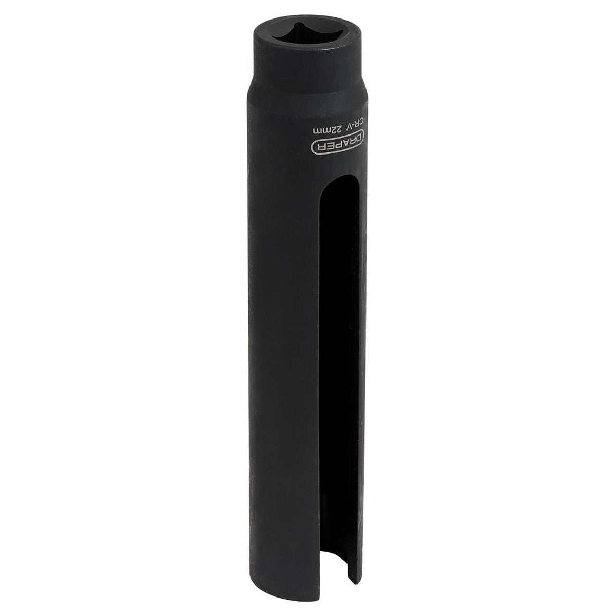 Draper Extra Long Oxygen Sensor Socket, 1/2" Sq. Dr. 22mm 31818