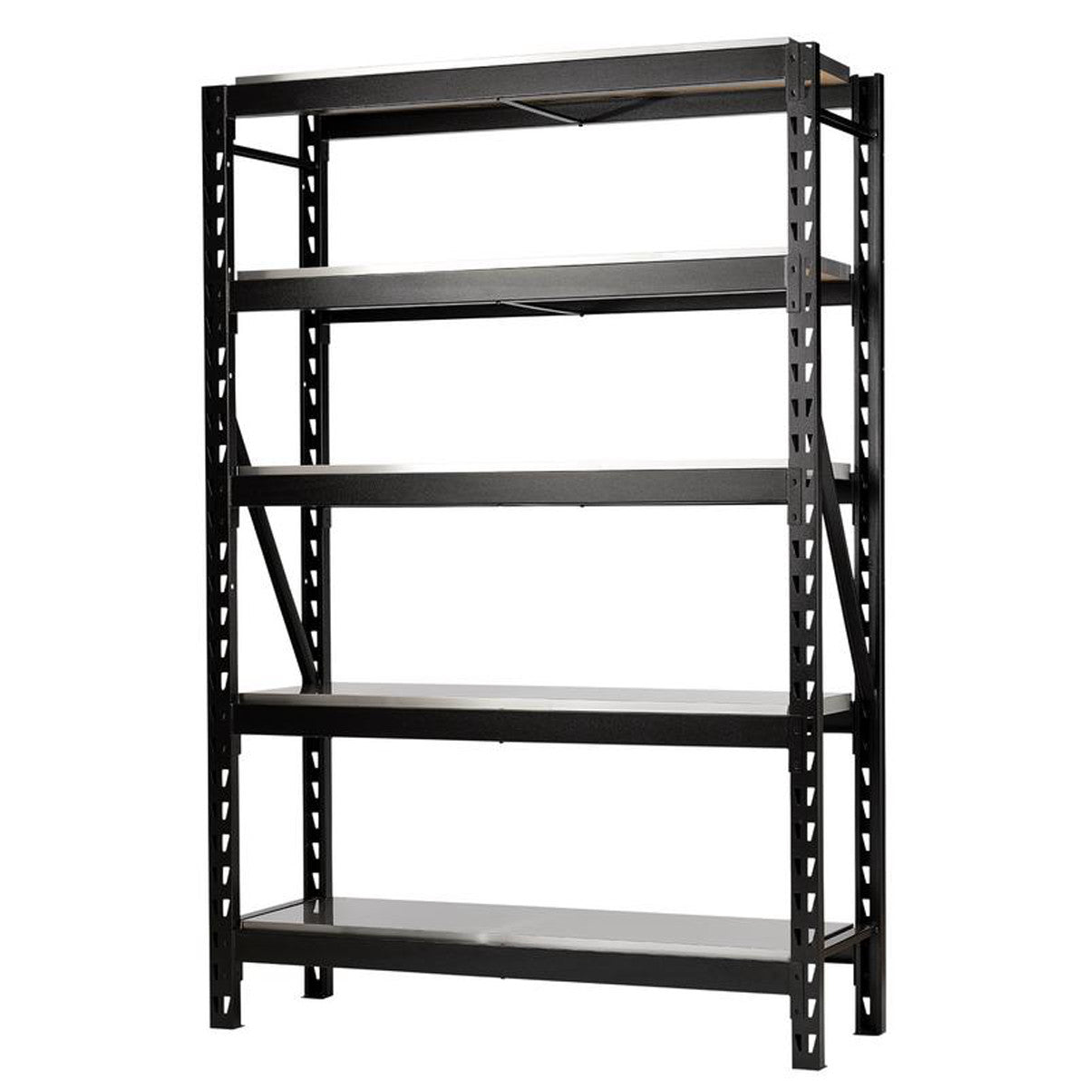 Bunker 22 Piece Modular 5 Tier Racking with Stainless Steel Shelving, 1500mm 32490