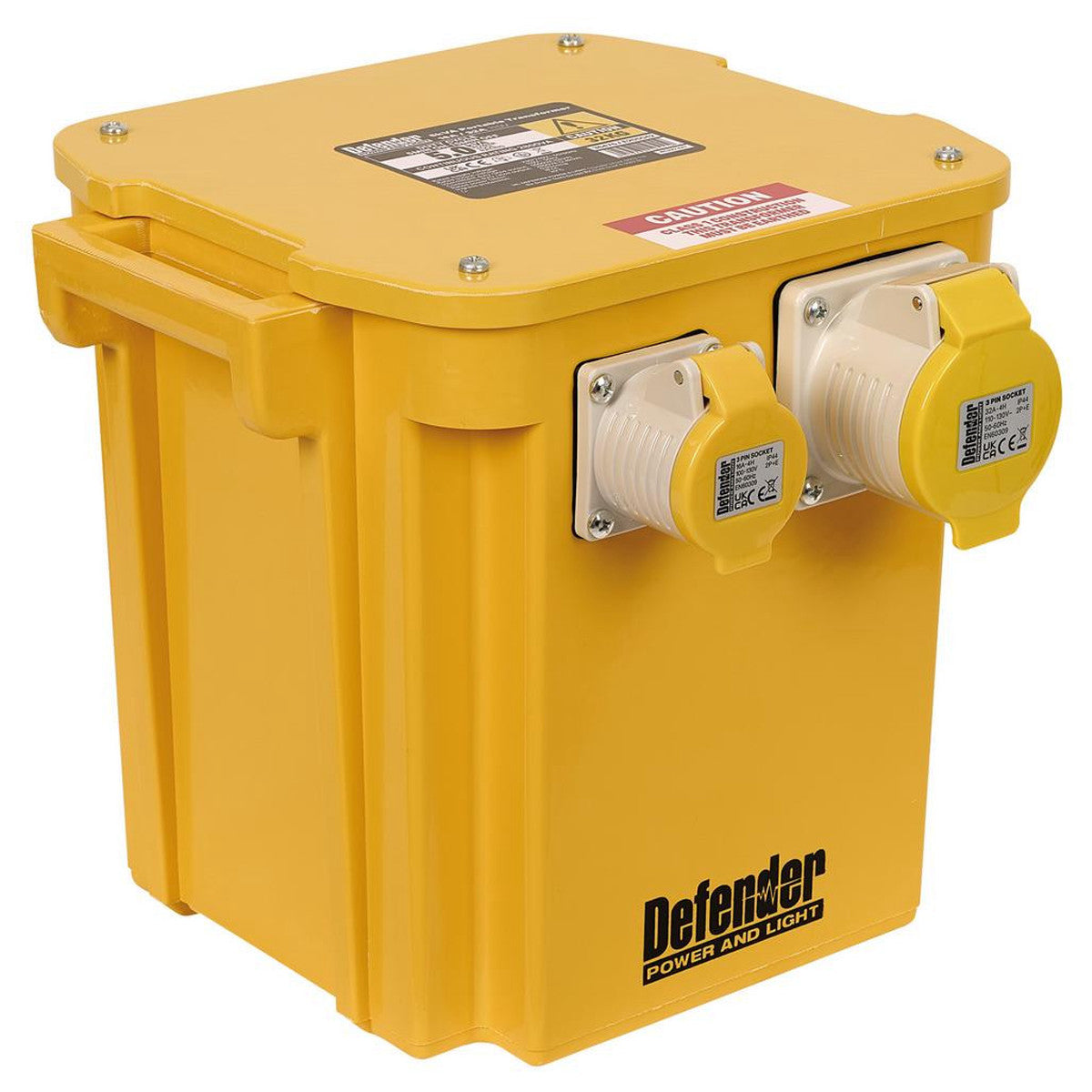 Defender E205042 5kVA Portable Transformer, 16A / 32A 36476