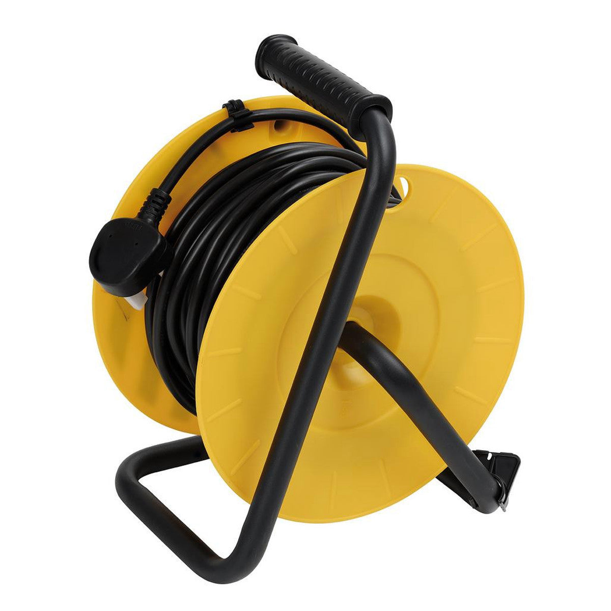 Draper E86465 230V 4-Way Light Industrial Cable Extension Reel, 20m 36510