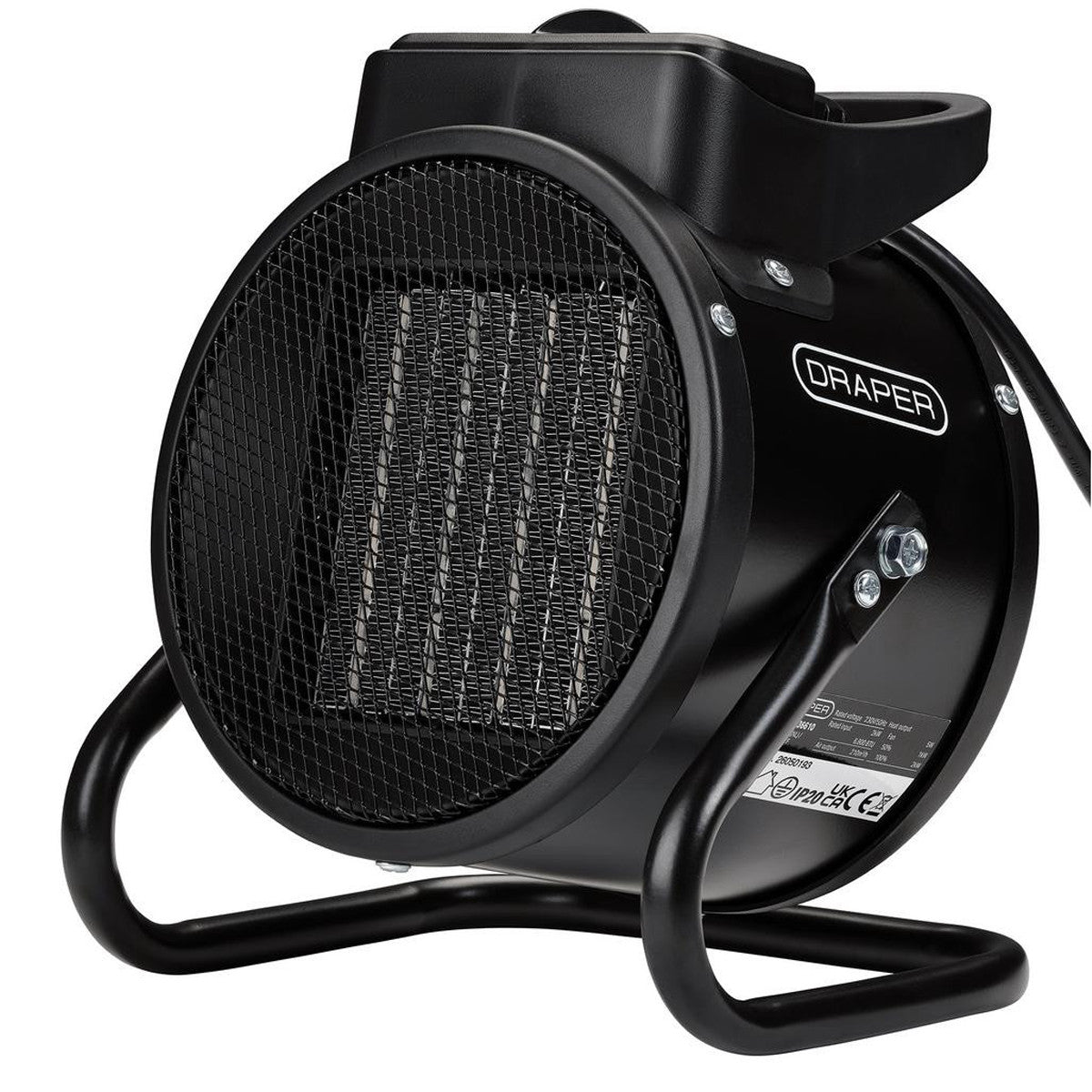 Draper 230V PTC Electric Space Heater, 6800 BTU, 2kW 36610