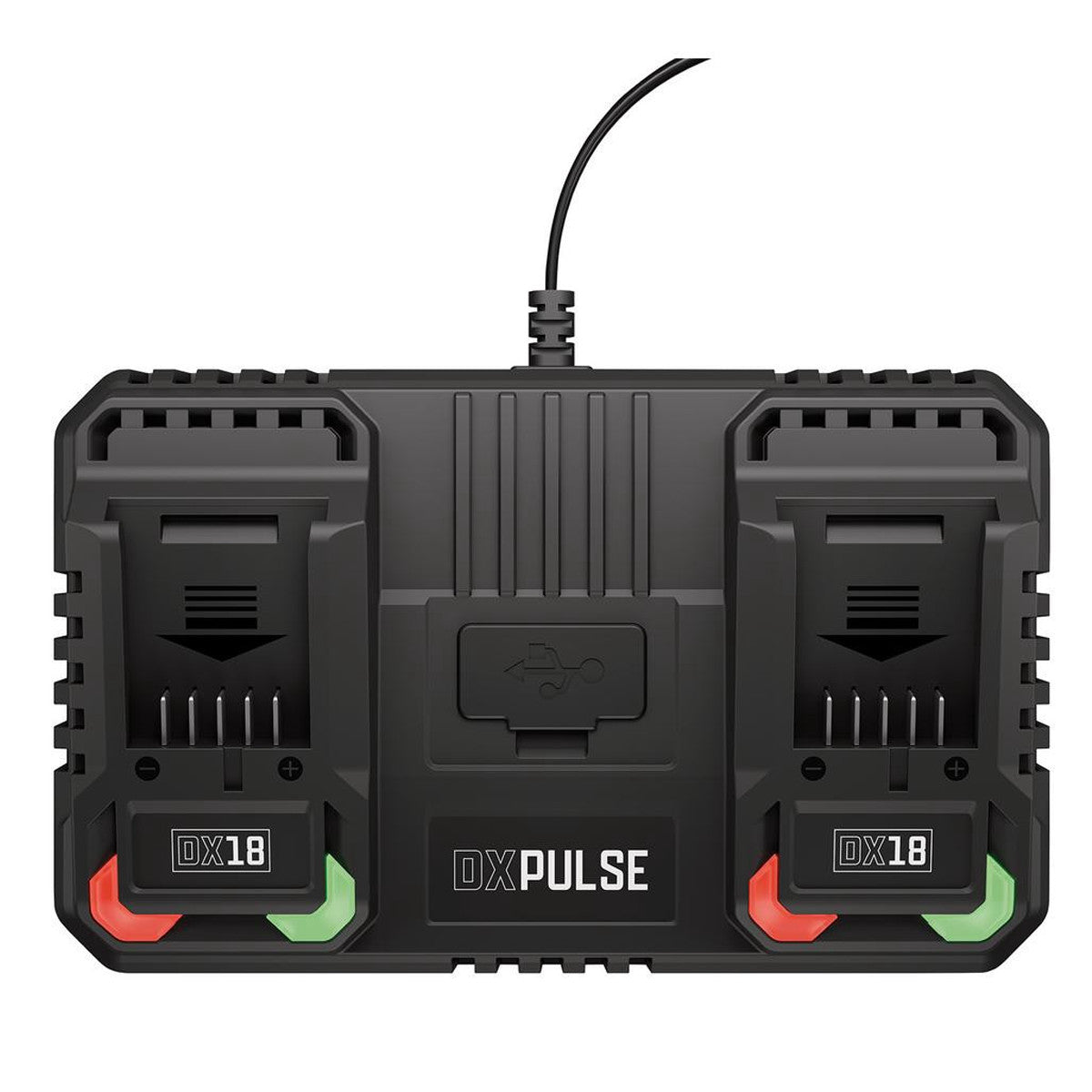 DXPULSE 18V Twin Fast Charger, 4.5A (2 Piece) 36782