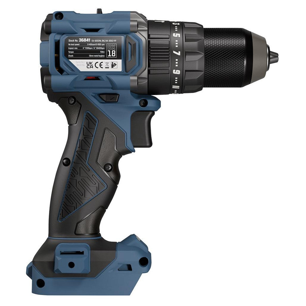 DXPULSE 18V Brushless Combi Drill, 75Nm (Sold Bare) 36841