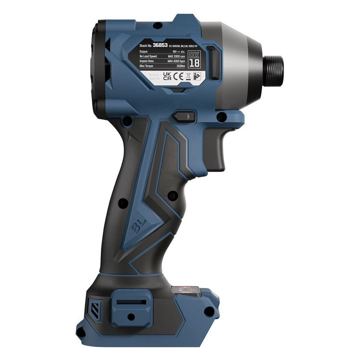 DXPULSE 18V Brushless Impact Driver, 230Nm (Sold Bare) 36853