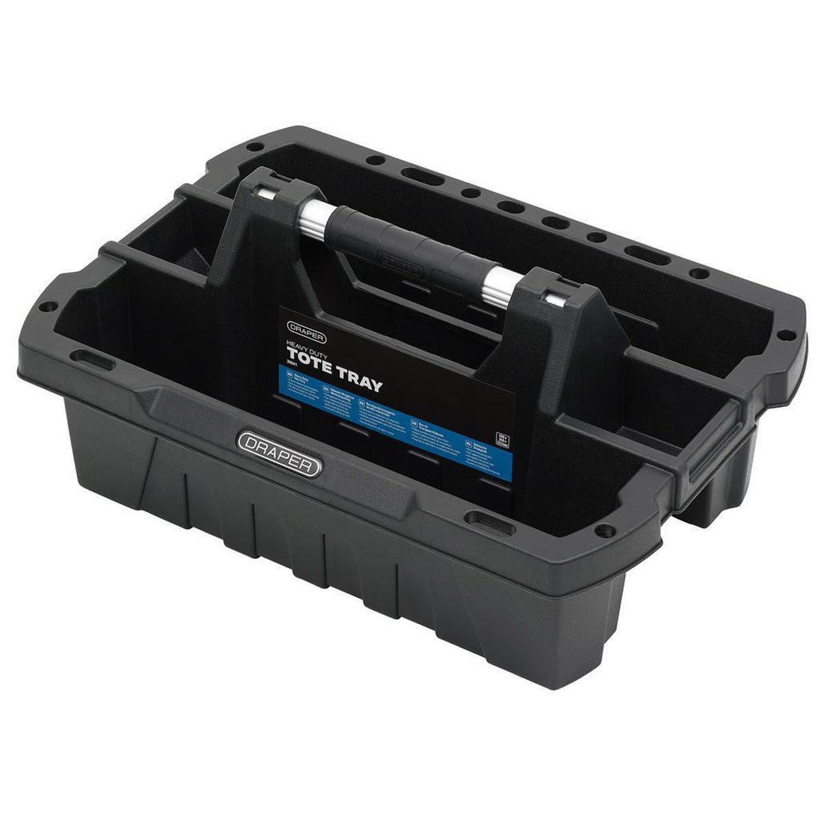 Draper Heavy Duty Tote Tray, Black, 500mm 39841