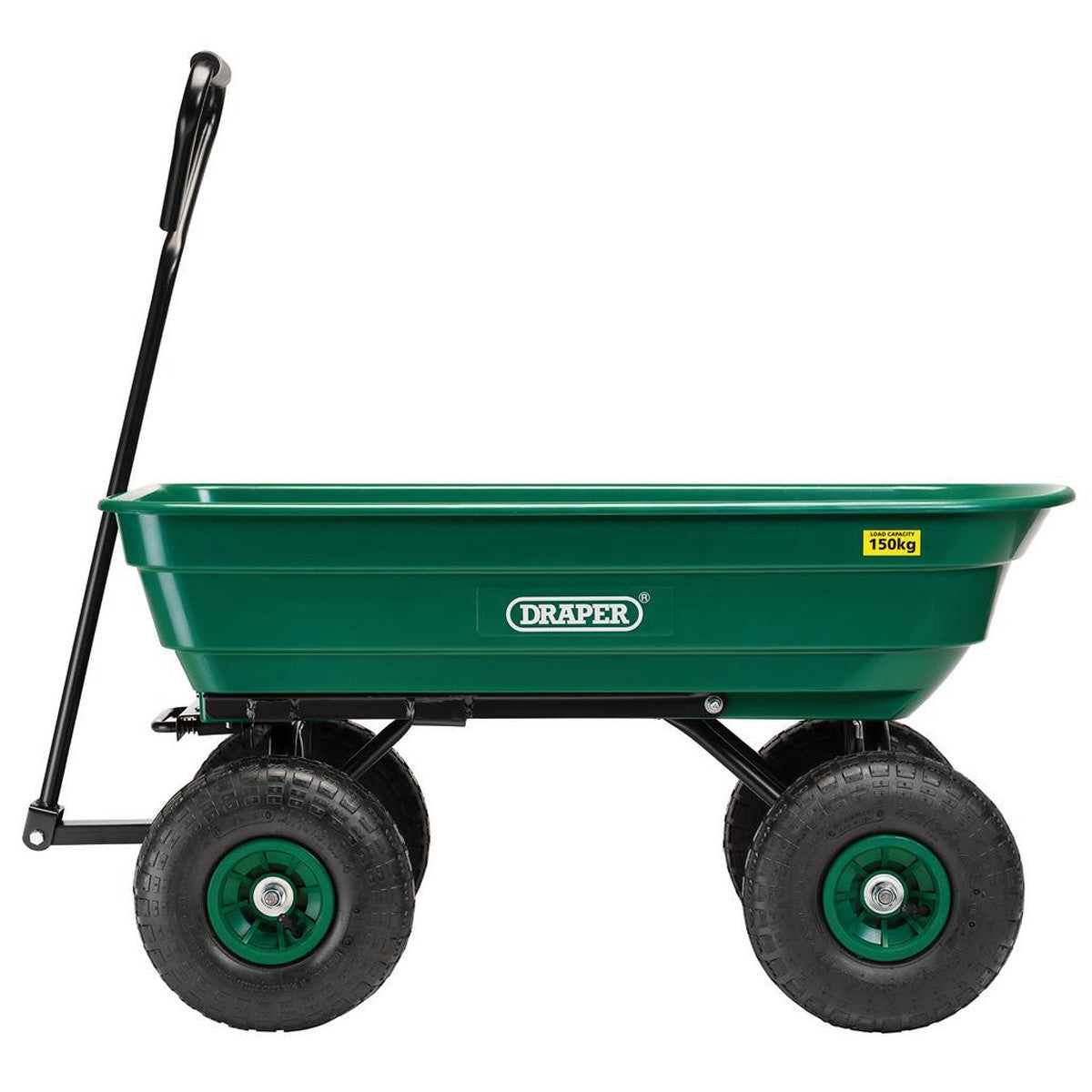 Draper Garden Tipper Trolley Cart, 150kg 58554