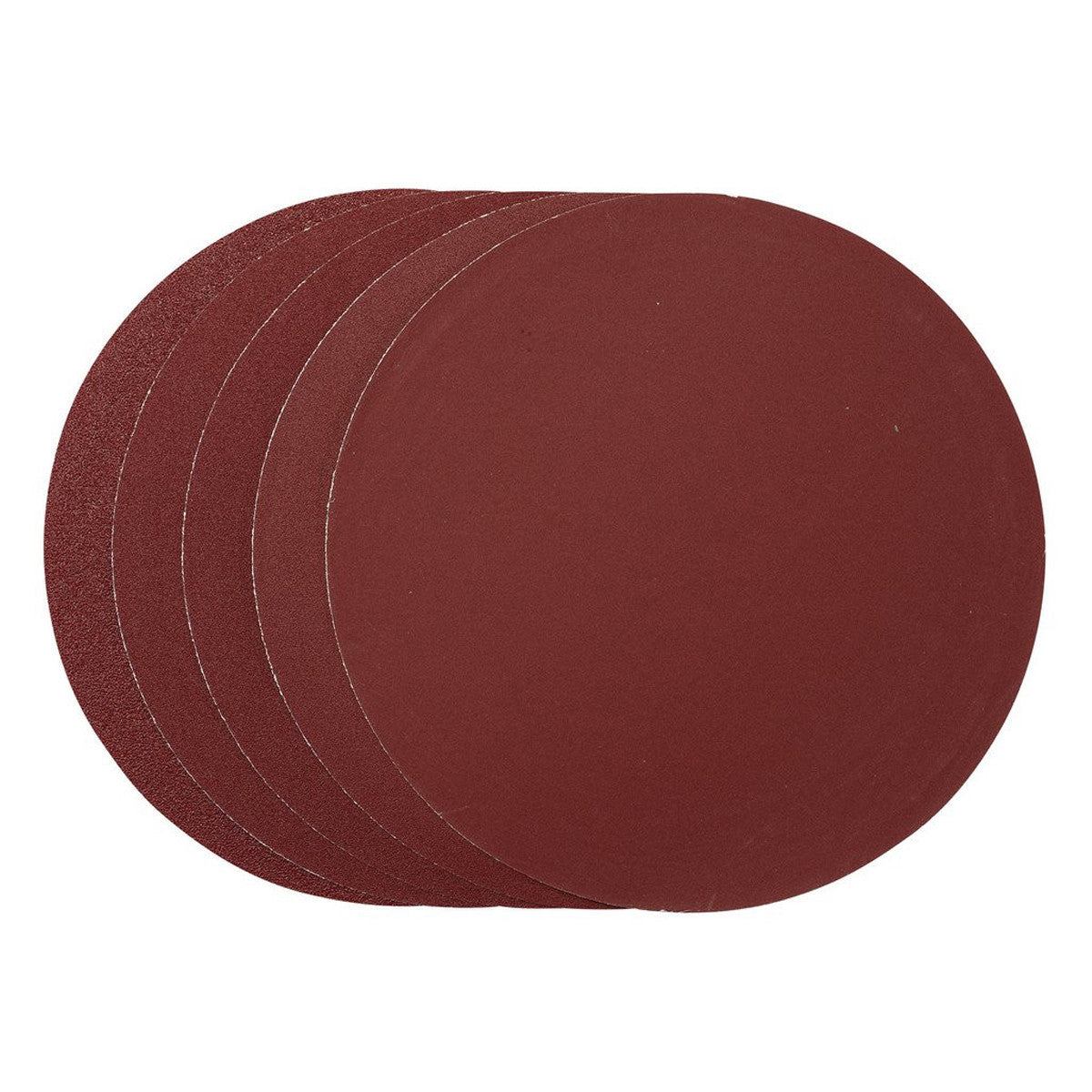 Draper Sanding Discs, 305mm, PSA, Assorted Grit, (Pack of 5) 63784