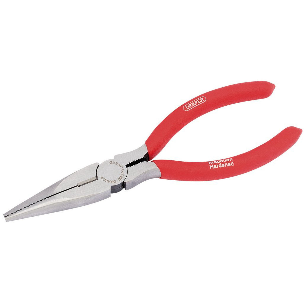 Draper Redline Long Nose Pliers with PVC Dipped Handles, 160mm 67869