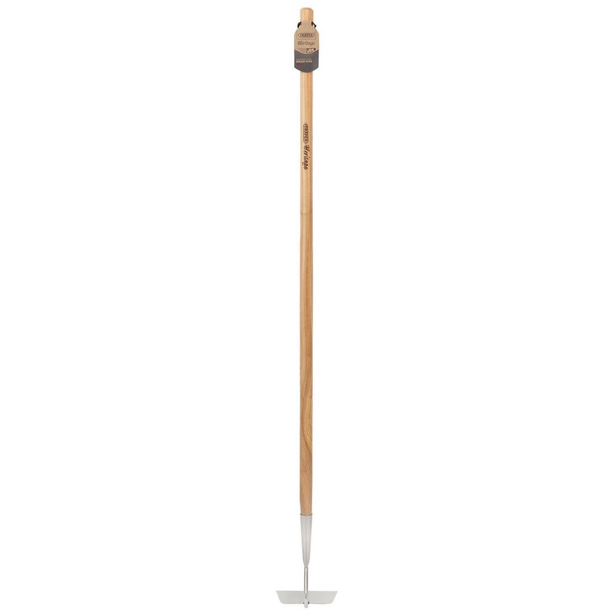 Draper Heritage Stainless Steel Draw Hoe with Ash Handle 99018