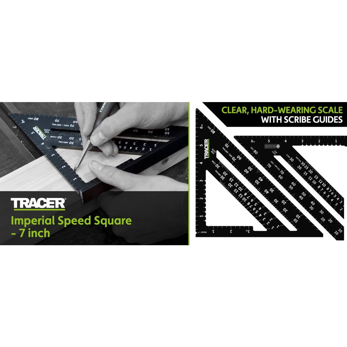 TRACER 7'' TRACER Imperial Speed Square ASQ7I