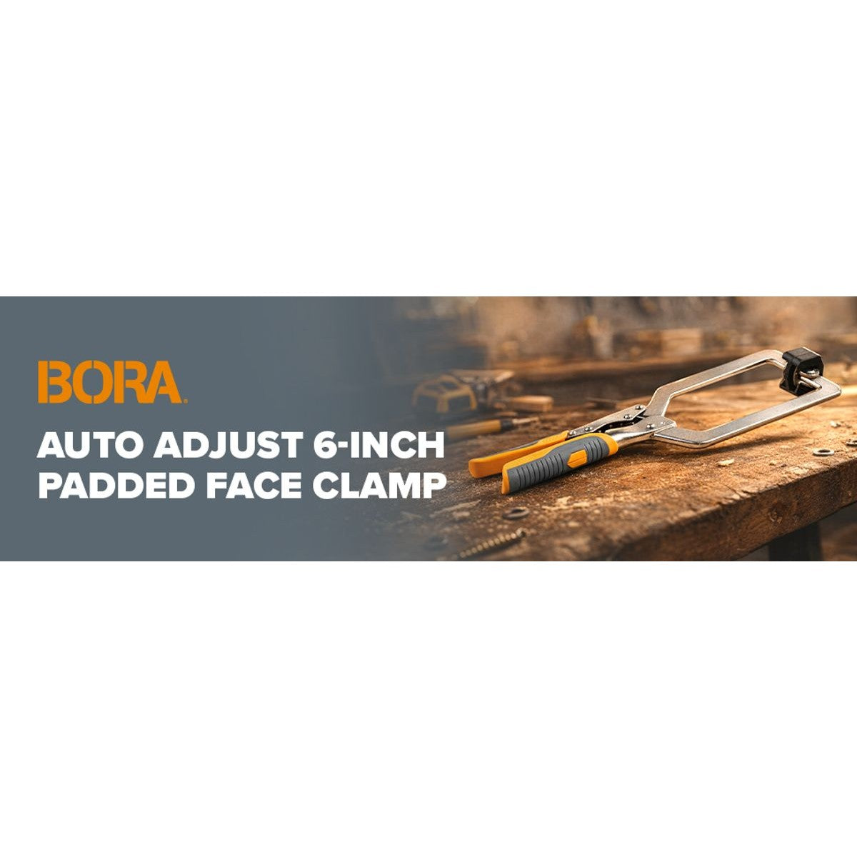 BORA Auto 6-Inch Multi-Purpose C Clamp BR-G060402