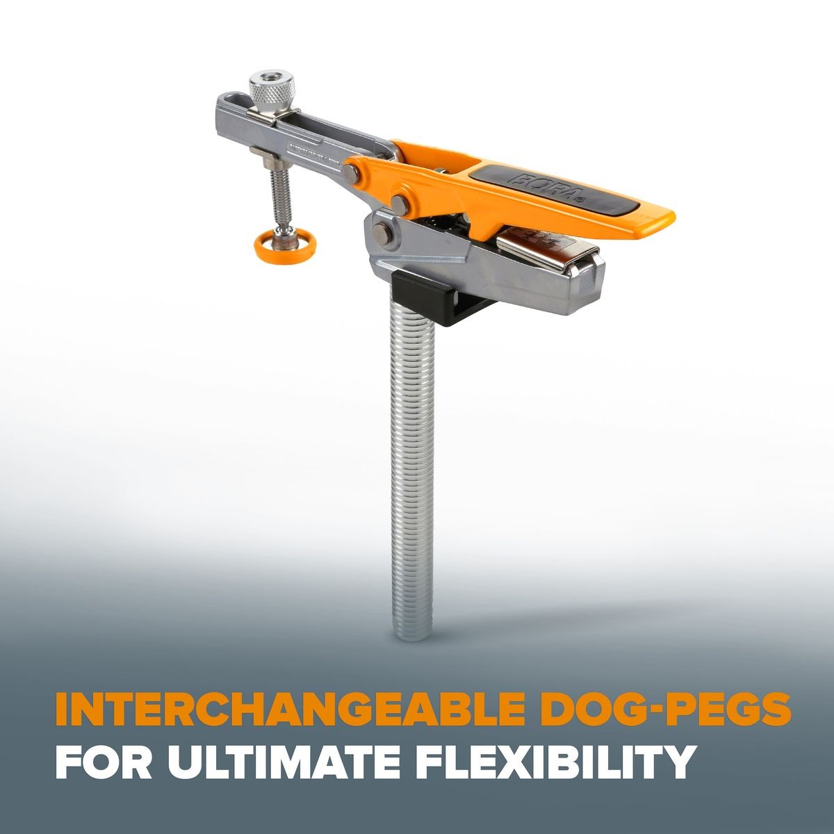 BORA Auto Adjust Horizontal Dog Clamp - 3/4in x 7.5in Post BR-G090101