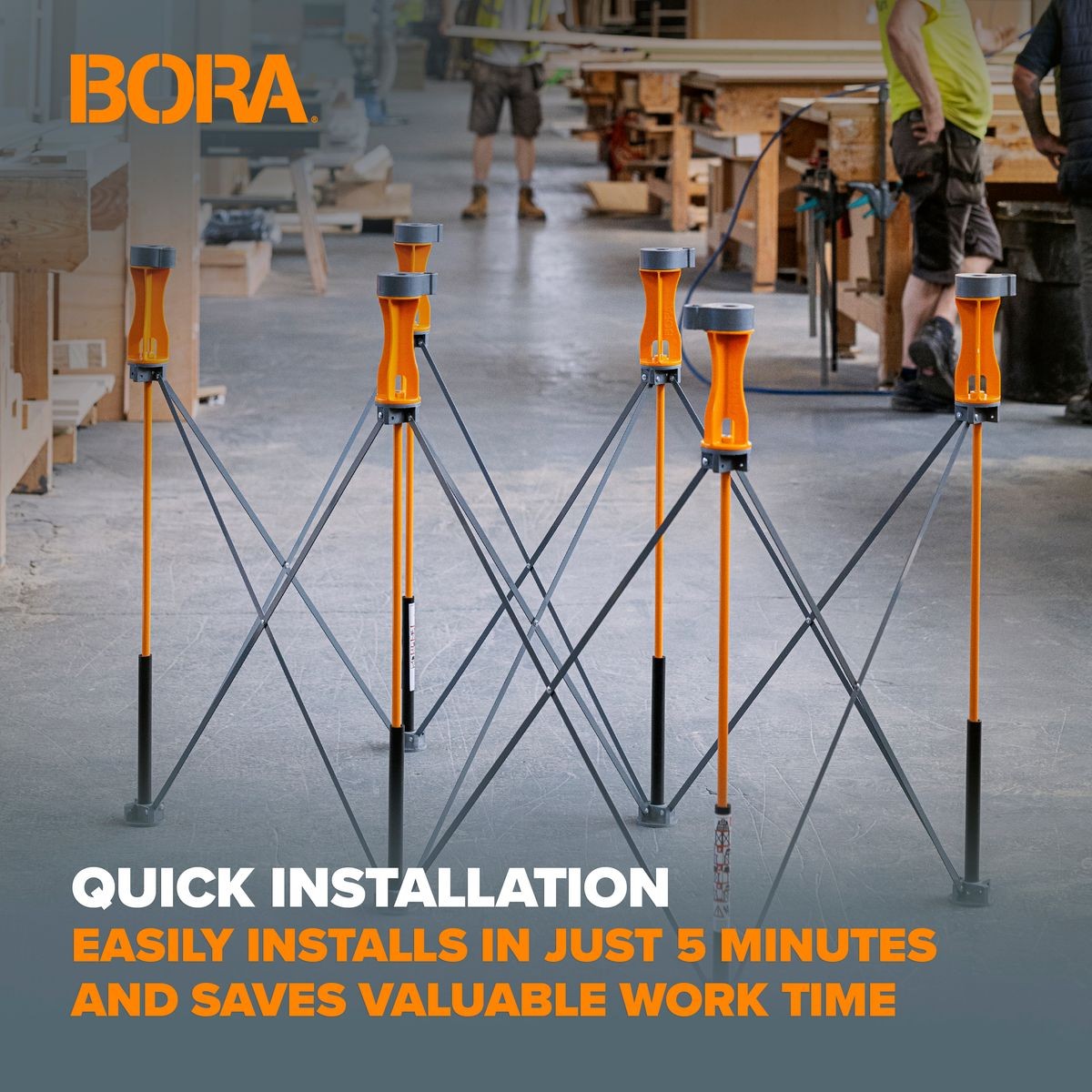BORA Centipede 6 Pc Risers Set CA0506