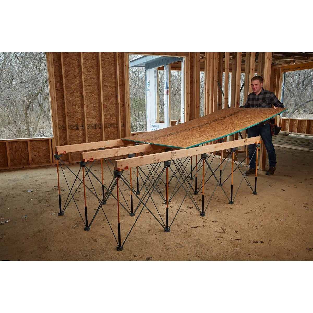 BORA Centipede 4ft x 8ft x 30in Unit, 4 X-Cups, 4 Clamps, C/S Bag CK15S
