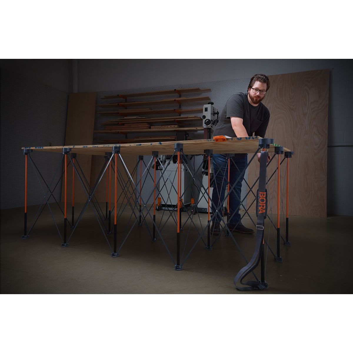 BORA Tall Centipede 4ft x 8ft x 36in Unit, Carry Strap CT15