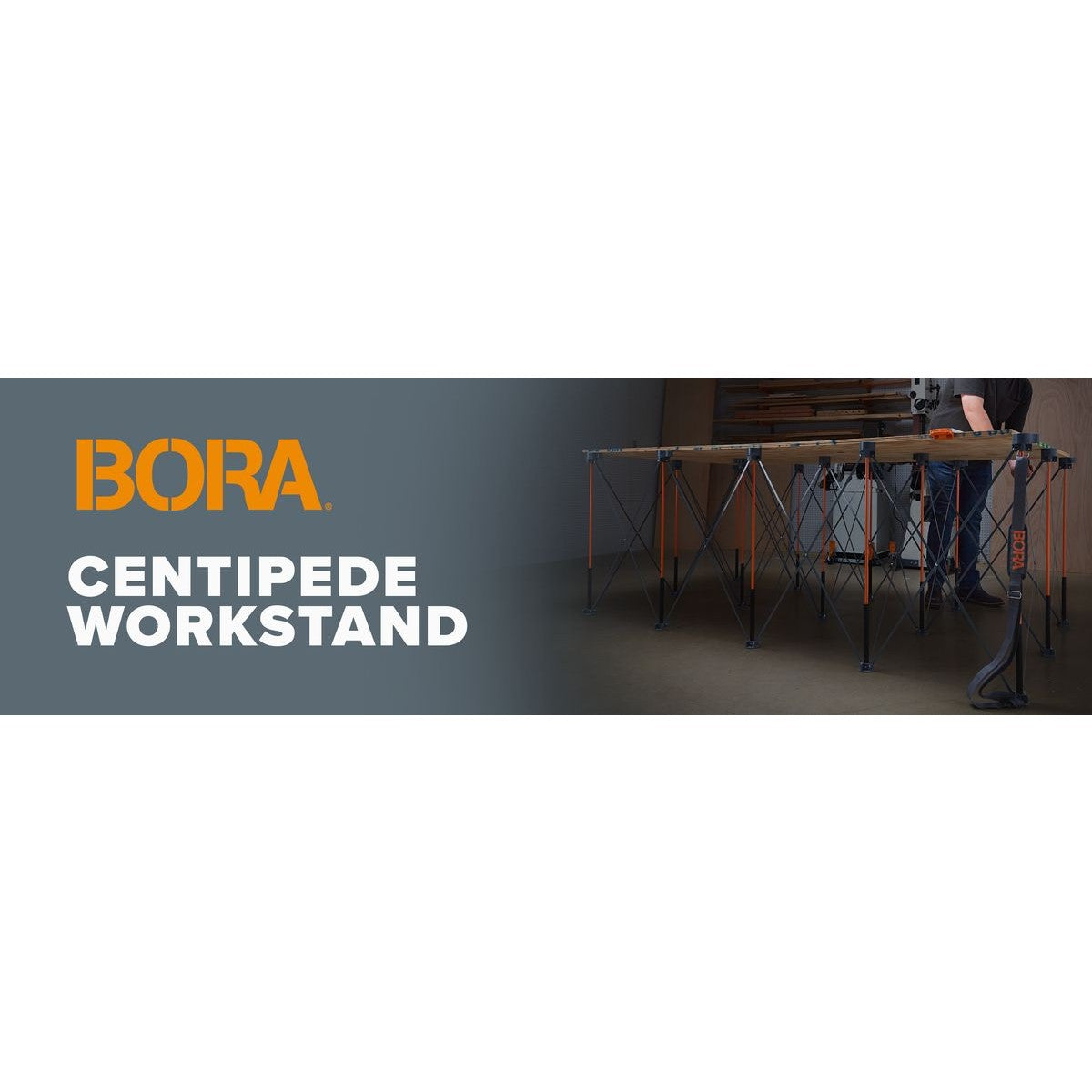 BORA Tall Centipede 4ft x 8ft x 36in Unit, Carry Strap CT15