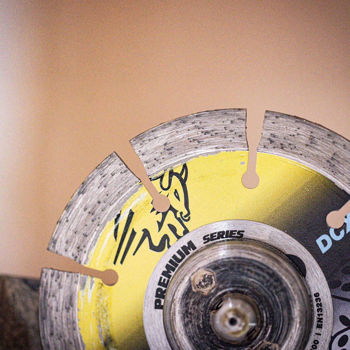 OX Premium Double Six Diamond Blade - GP - 350/20mm DCX350/20