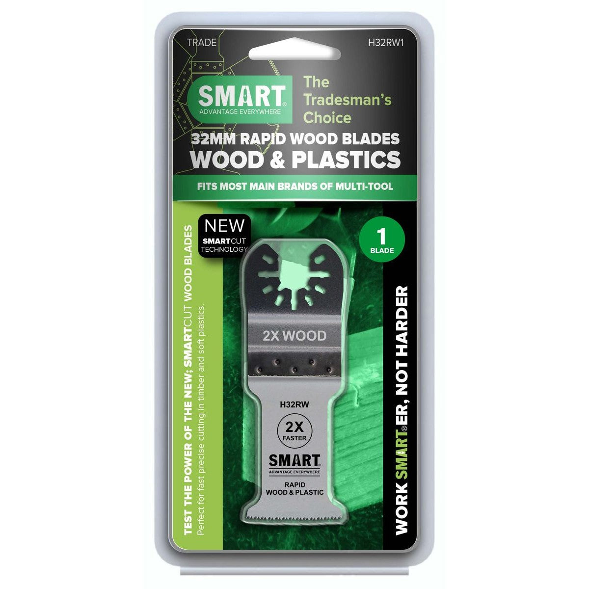 SMART Trade 32mm Rapid Wood Blade H32RW1