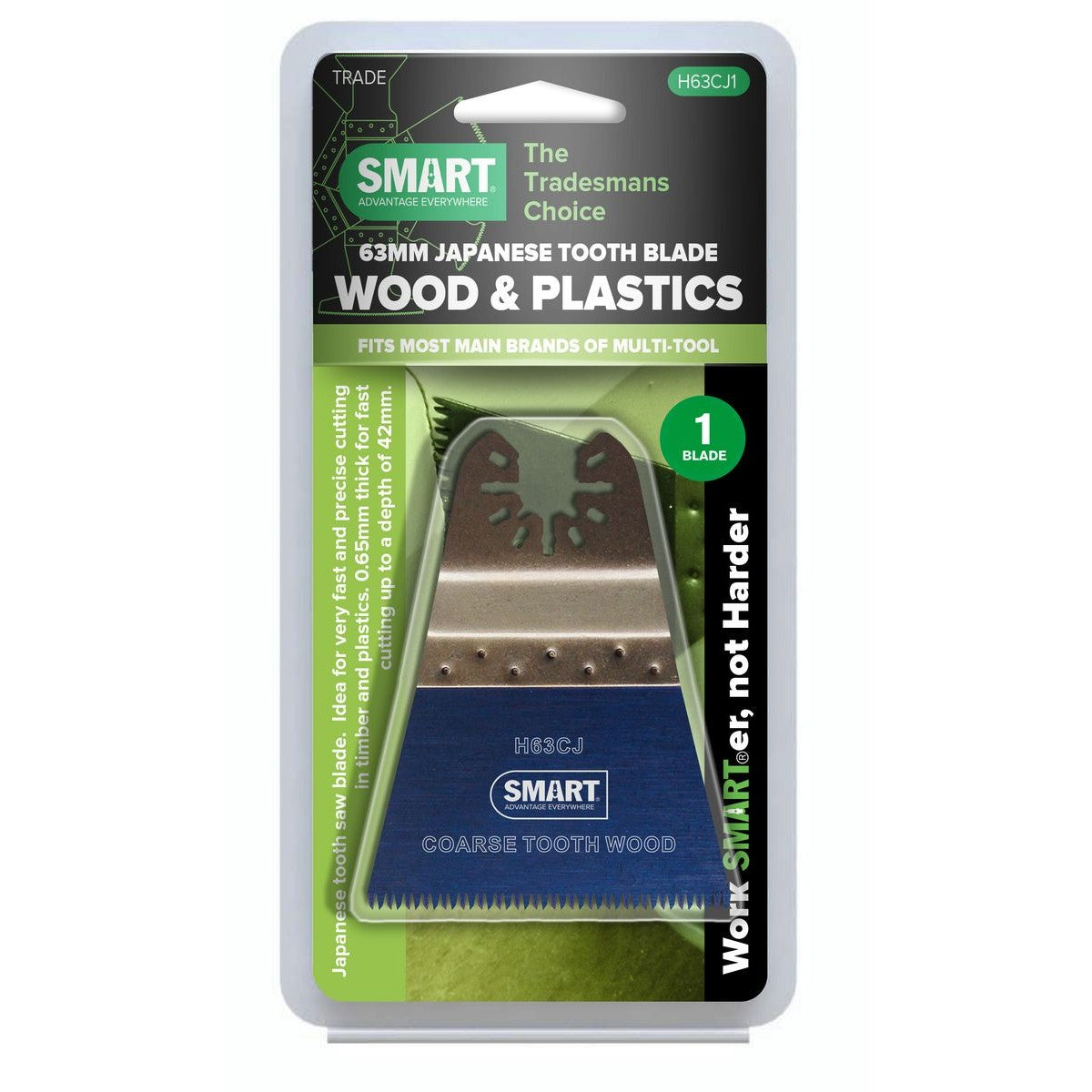 SMART Trade 63mm Japanese Tooth Blade H63CJ1