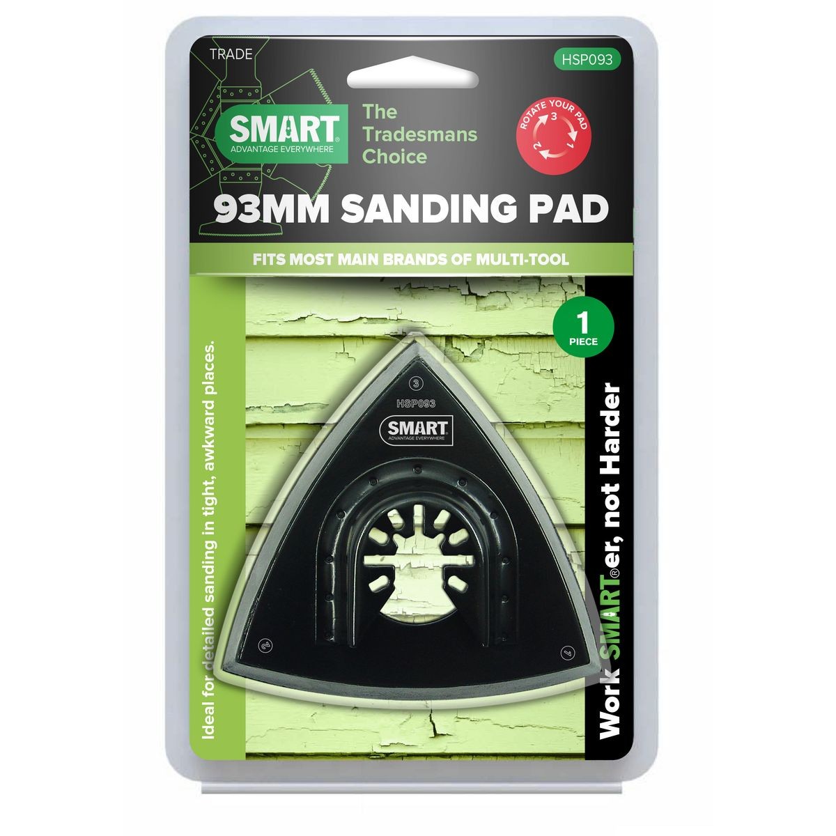 SMART Trade 93mm Sanding Backing Pad HSP093