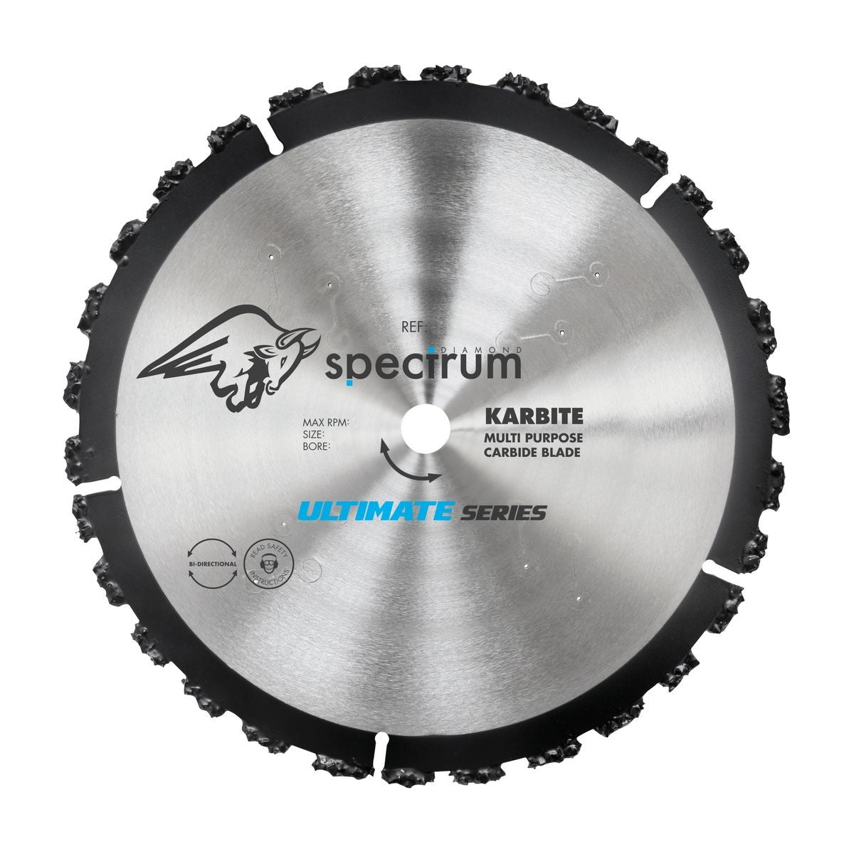 OX Ultimate Karbite Multi-Purpose Carbide Cluster Blade - 230/22.23mm KRB230/22