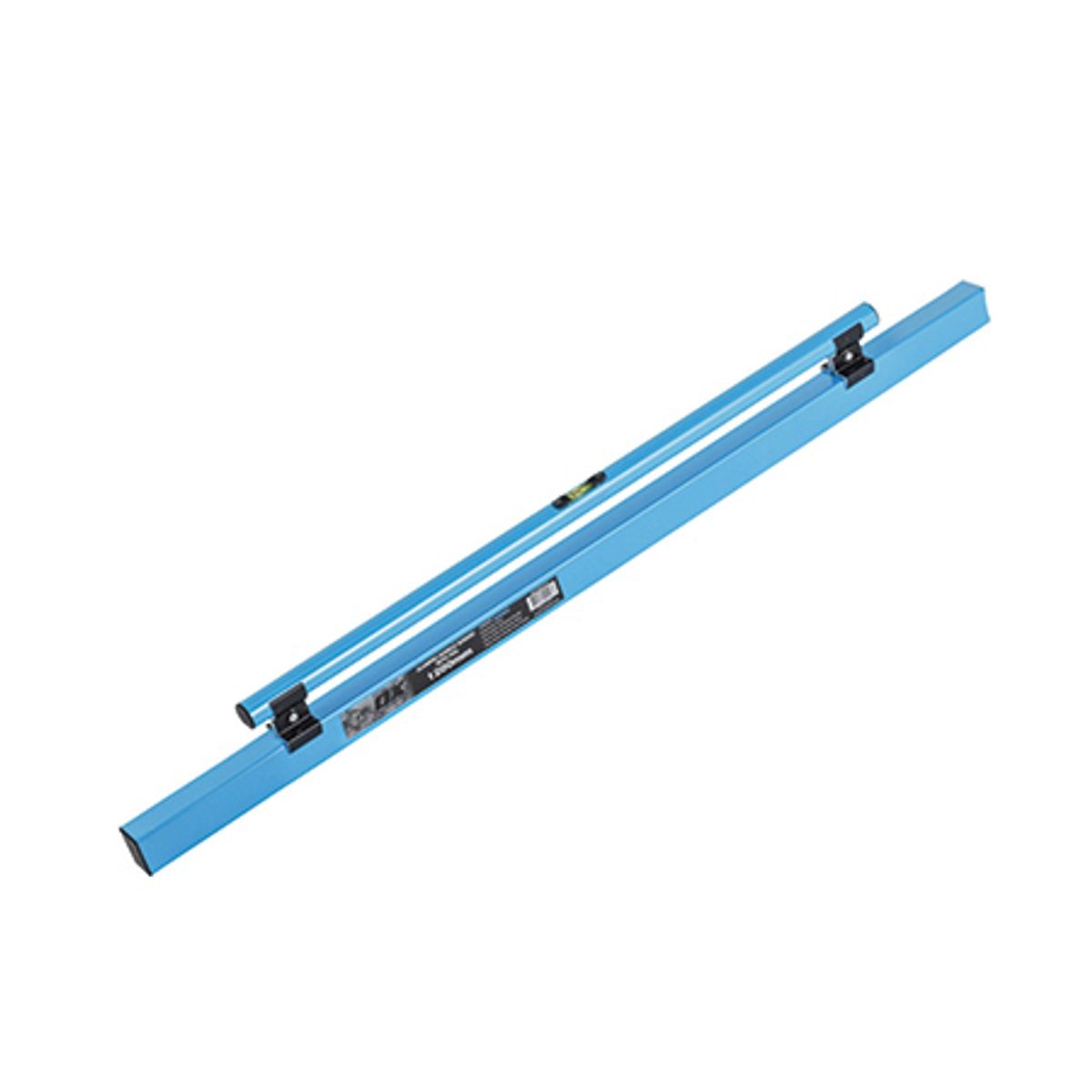 OX Pro Clamped Handle Concrete Screed - With Vial | 96" / 2400mm OX-P021324