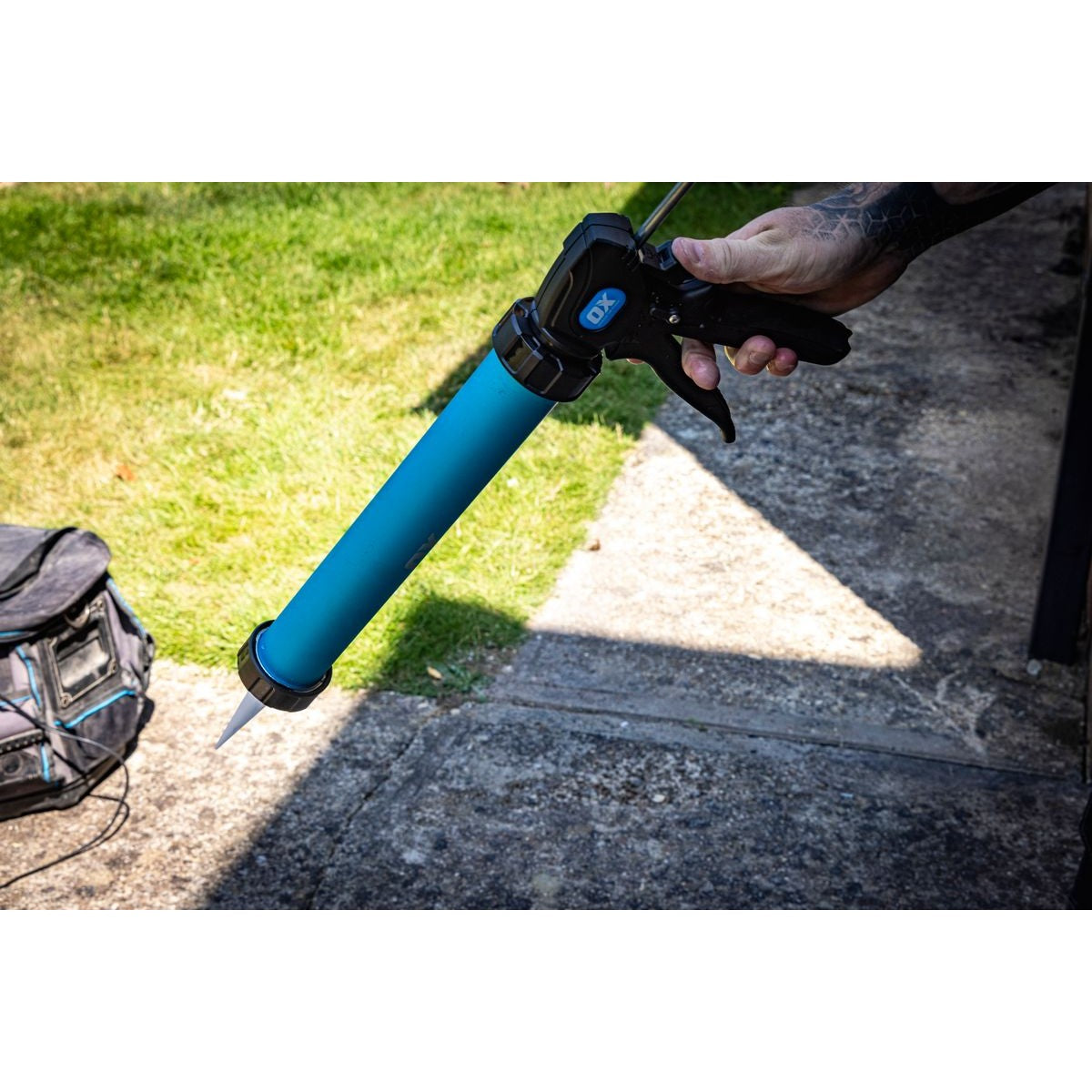 OX Pro Sealant Gun - Dual Thrust | 15" / 380mm | 20-Ounce OX-P045560