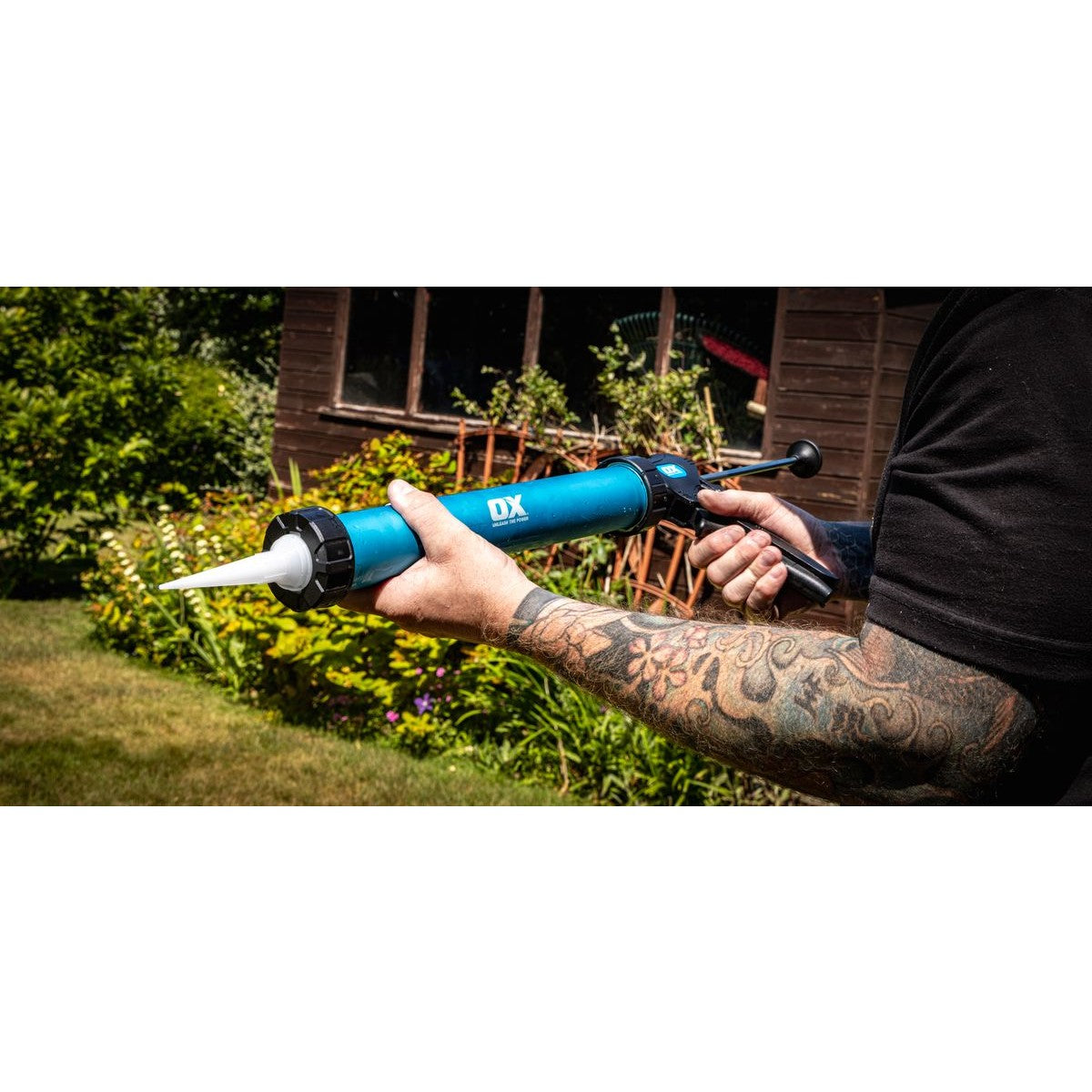 OX Pro Sealant Gun - Dual Thrust | 15" / 380mm | 20-Ounce OX-P045560
