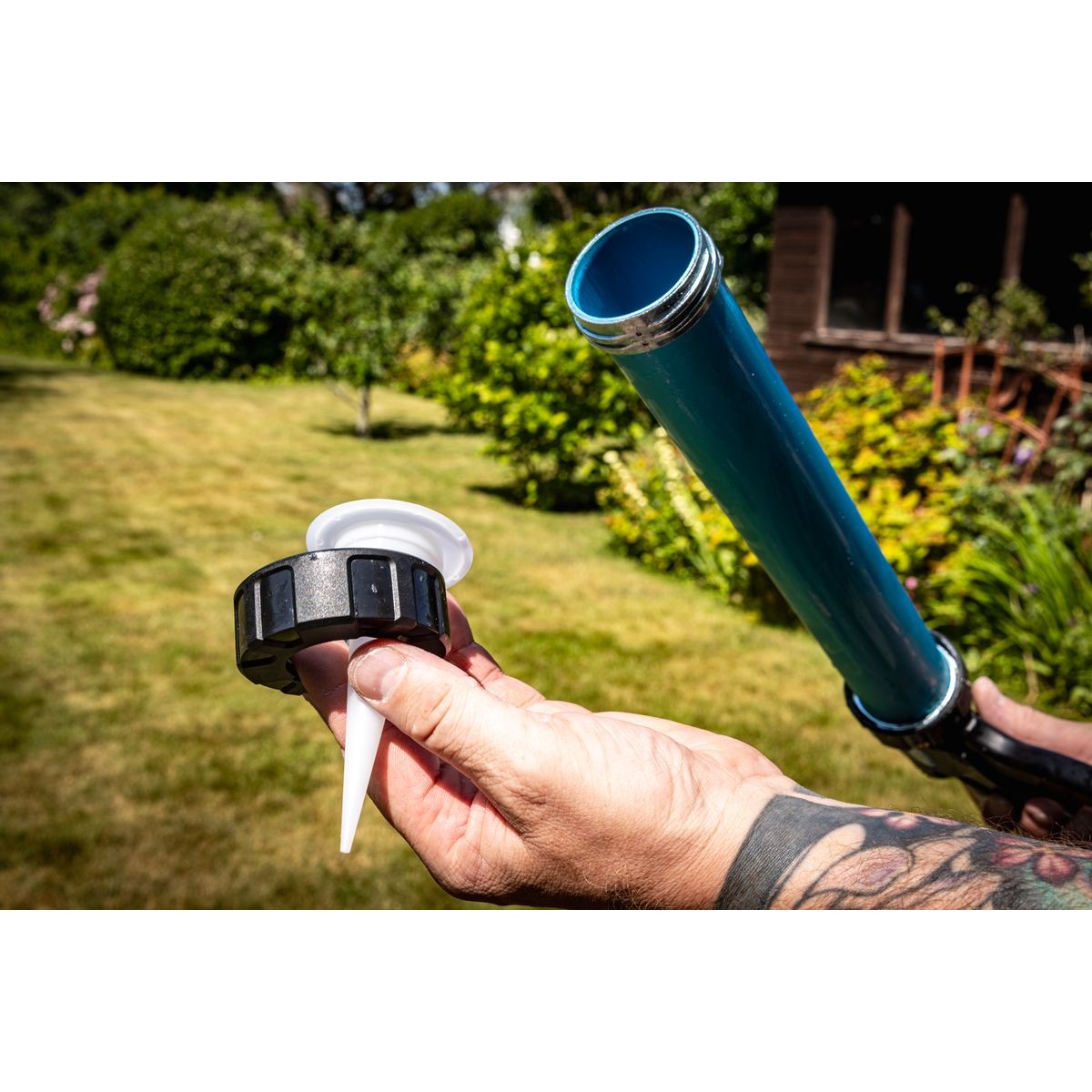OX Pro Sealant Gun - Dual Thrust | 15" / 380mm | 20-Ounce OX-P045560