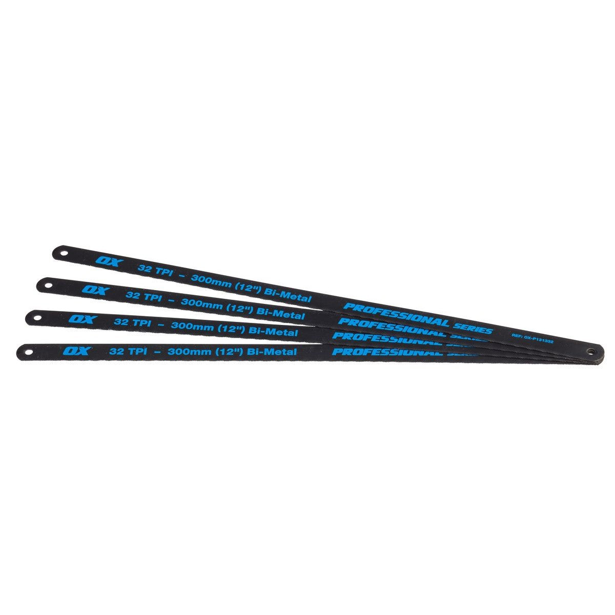 OX 12" Hacksaw Blades 32 TPI Pack 4 OX-P131332