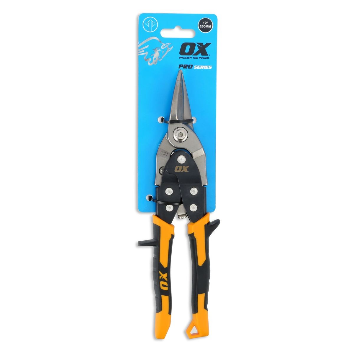 OX Heavy Duty Aviation Snips Straight (Yellow) OX-P232803