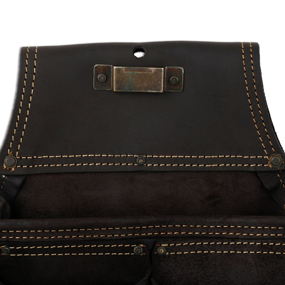 OX Framer's Tool Bag, Oil-Tanned Leather, 3 Pouch OX-P263203
