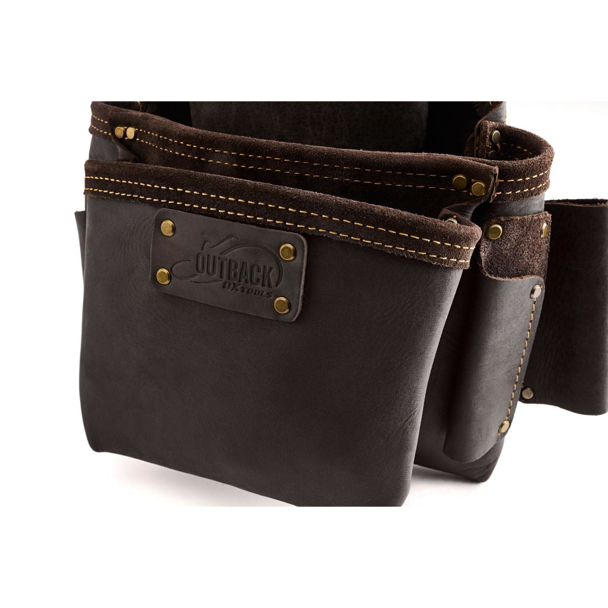 OX Fastener Bag, Oil-Tanned Leather, 3 Pouch OX-P263503