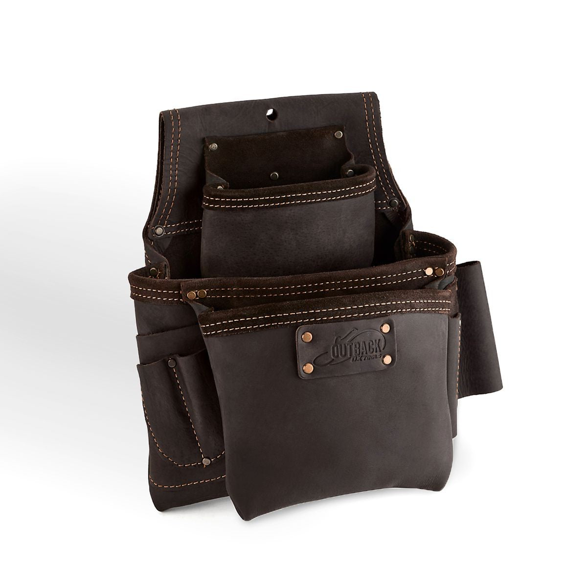 OX Fastener Bag, Oil-Tanned Leather, 3 Pouch OX-P263503
