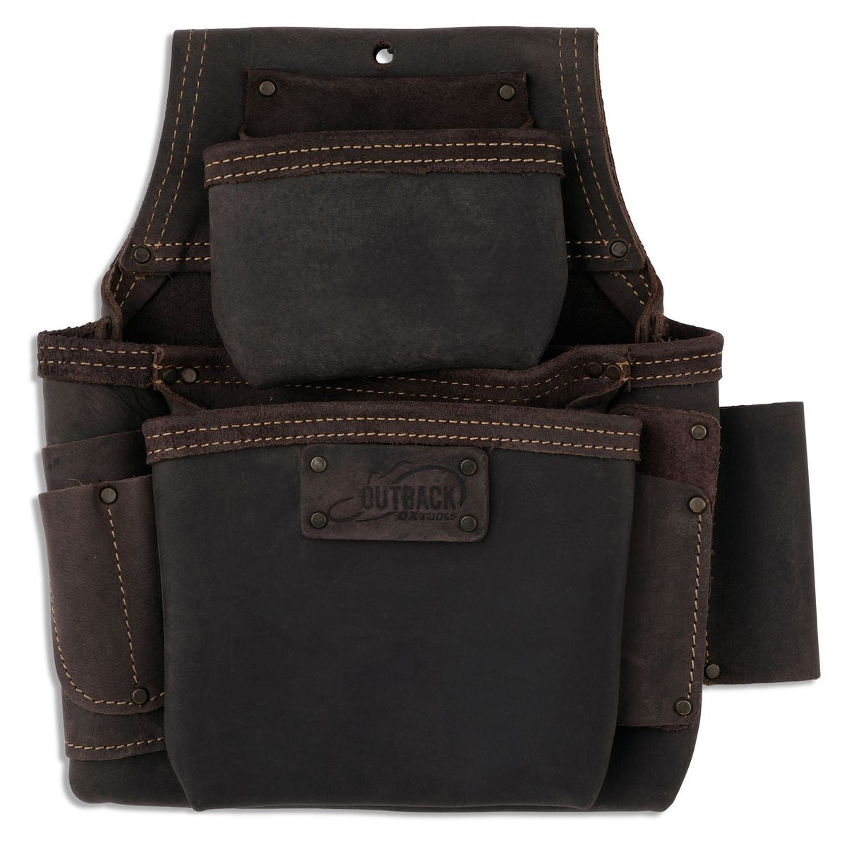 OX Fastener Bag, Oil-Tanned Leather, 3 Pouch OX-P263503