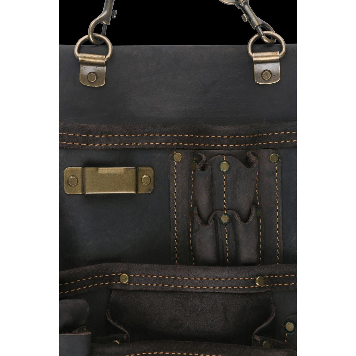 OX Pro Oil Tanned 14 Pocket Top Grain Pouch with Air Gun Holder OX-P263514