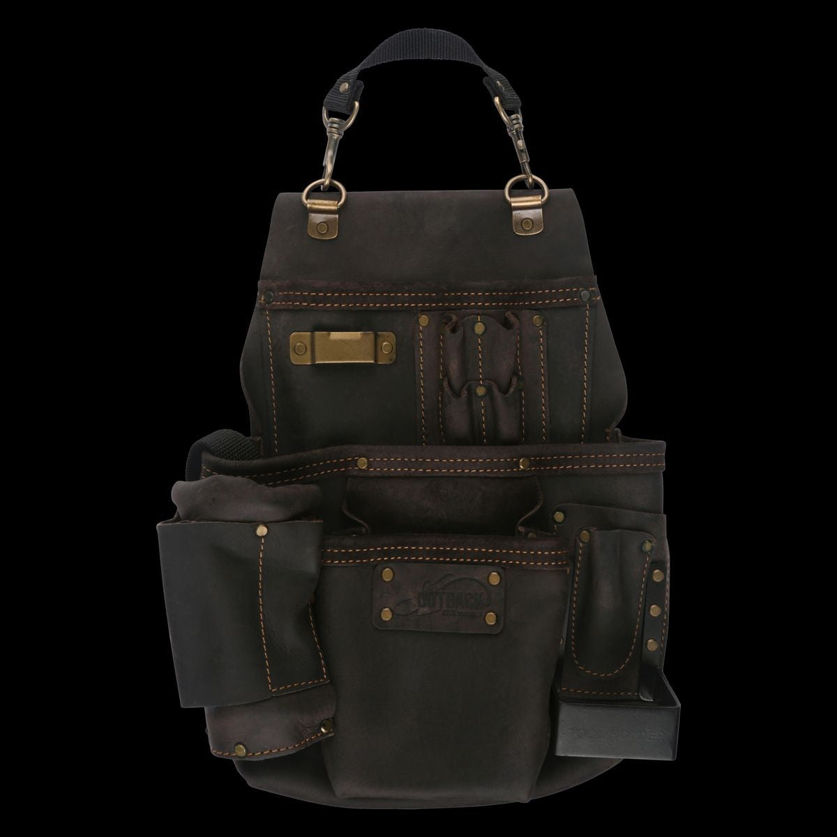 OX Pro Oil Tanned 14 Pocket Top Grain Pouch with Air Gun Holder OX-P263514
