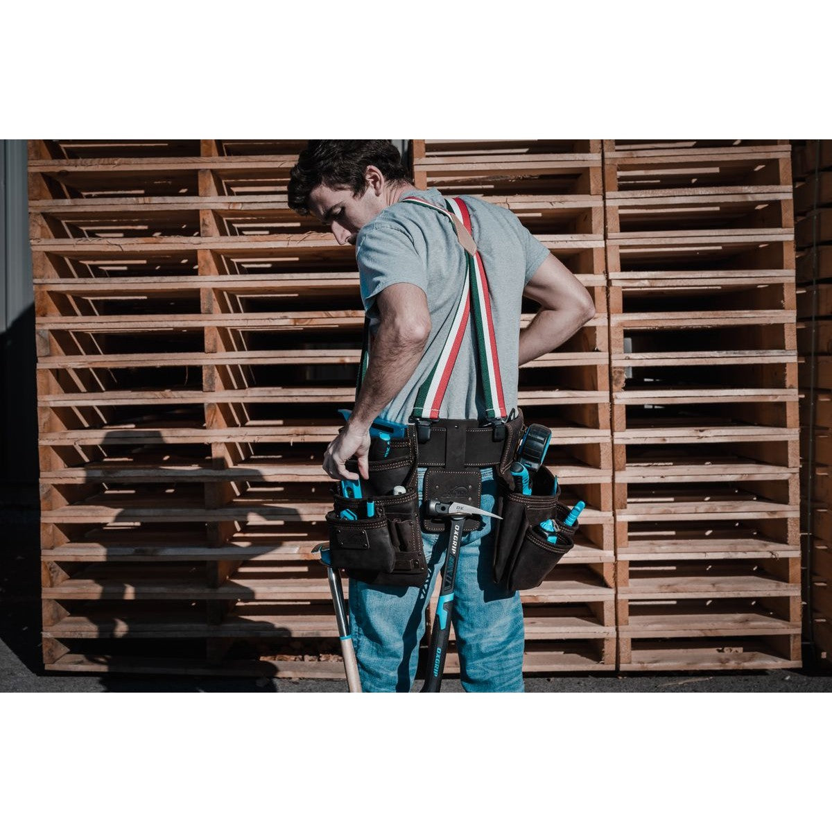 OX Framer’s Tool Rig - Oil Tanned Top Grain Leather OX-P263605