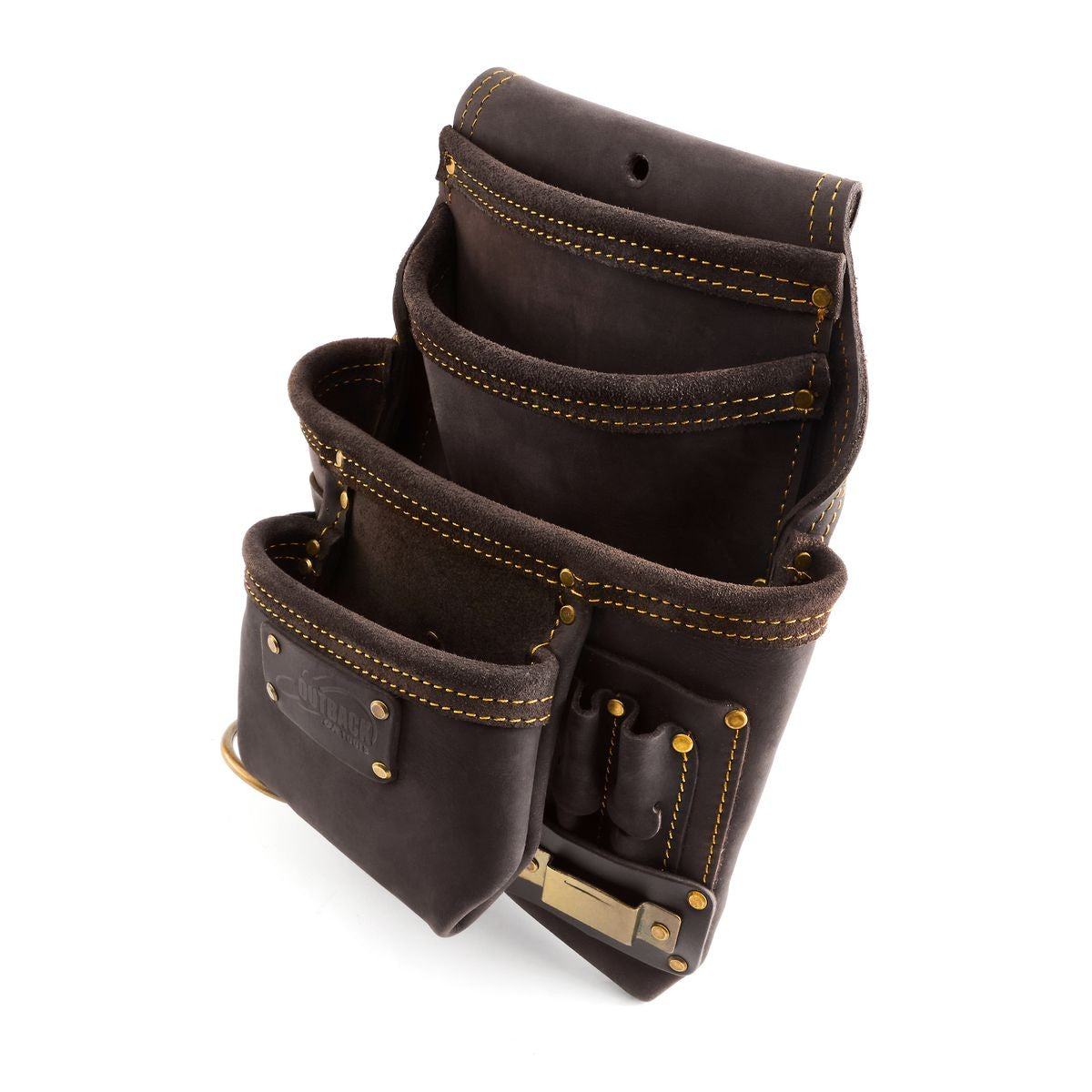 OX 10-Pocket Tool/Fastener Pouch, Oil-Tanned Leather OX-P263701