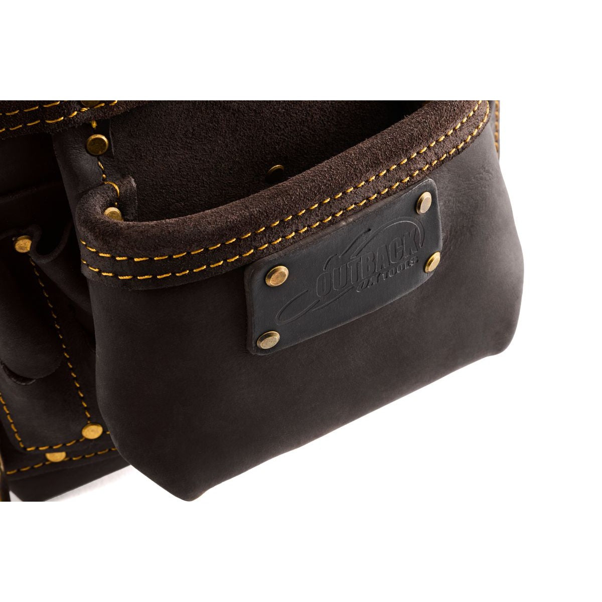 OX 10-Pocket Tool/Fastener Pouch, Oil-Tanned Leather OX-P263701