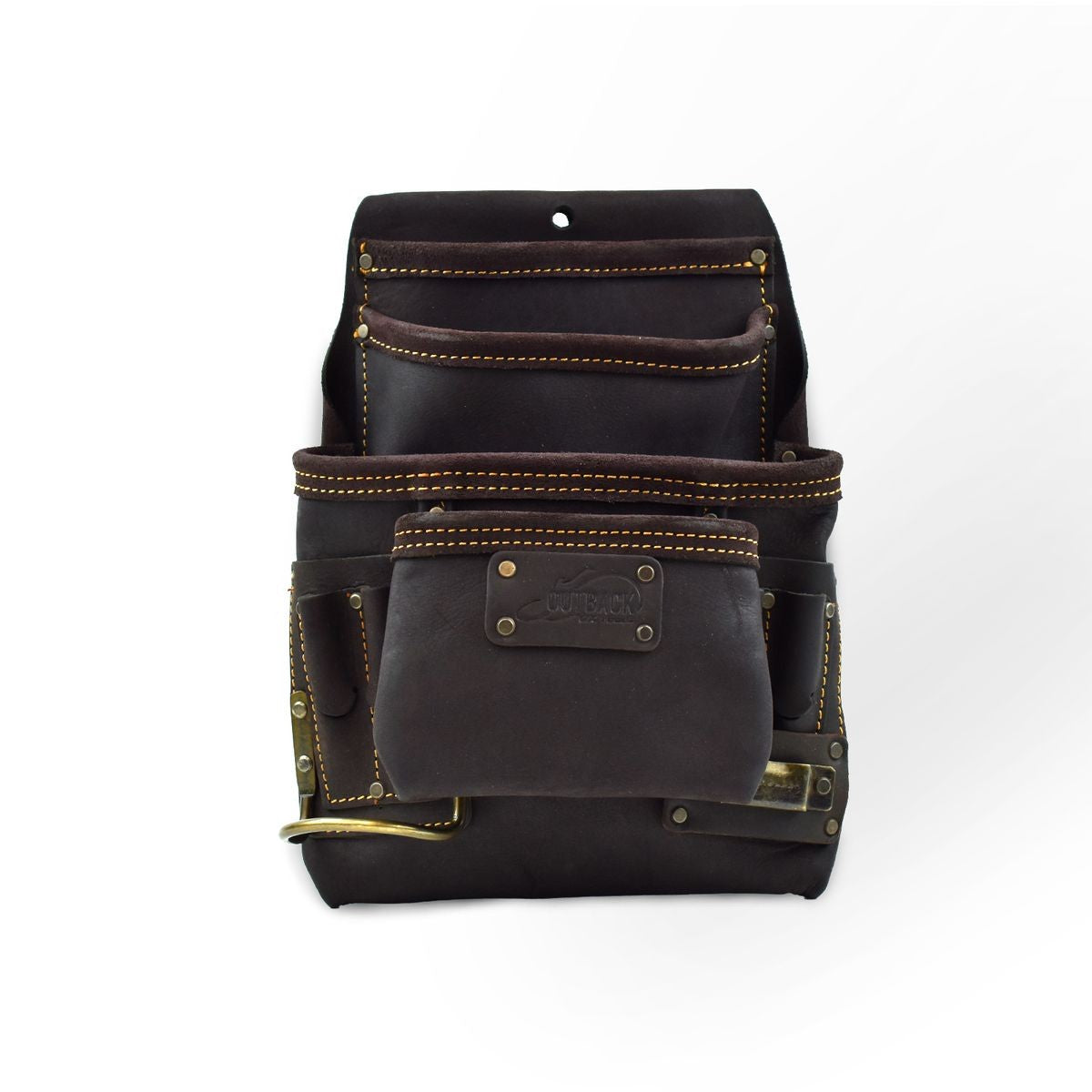 OX 10-Pocket Tool/Fastener Pouch, Oil-Tanned Leather OX-P263701