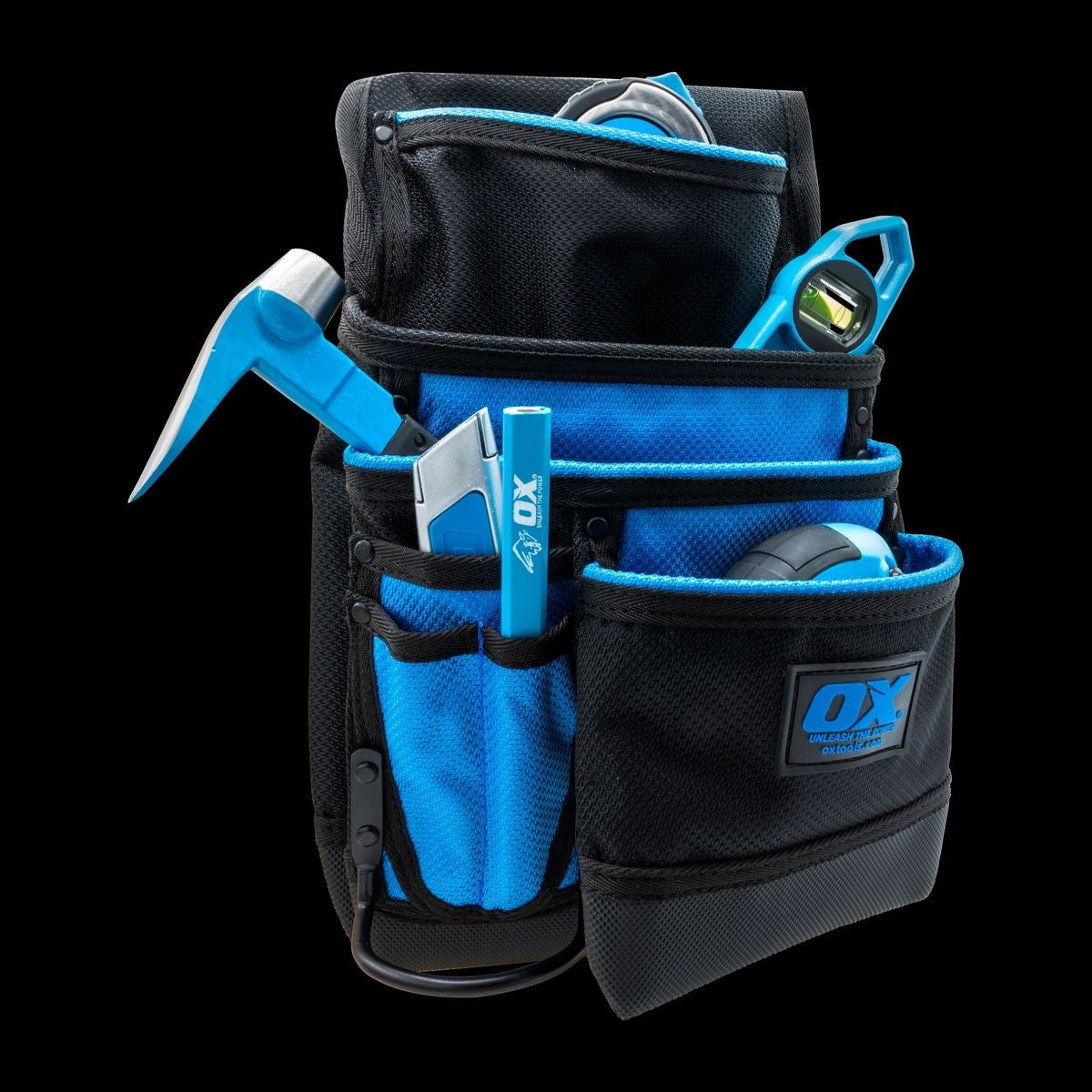 OX Pro Dynamic Nylon 7 Pocket Pouch with Hammer Holder OX-P266202